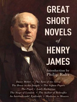 cover image of Great Short Novels of Henry James